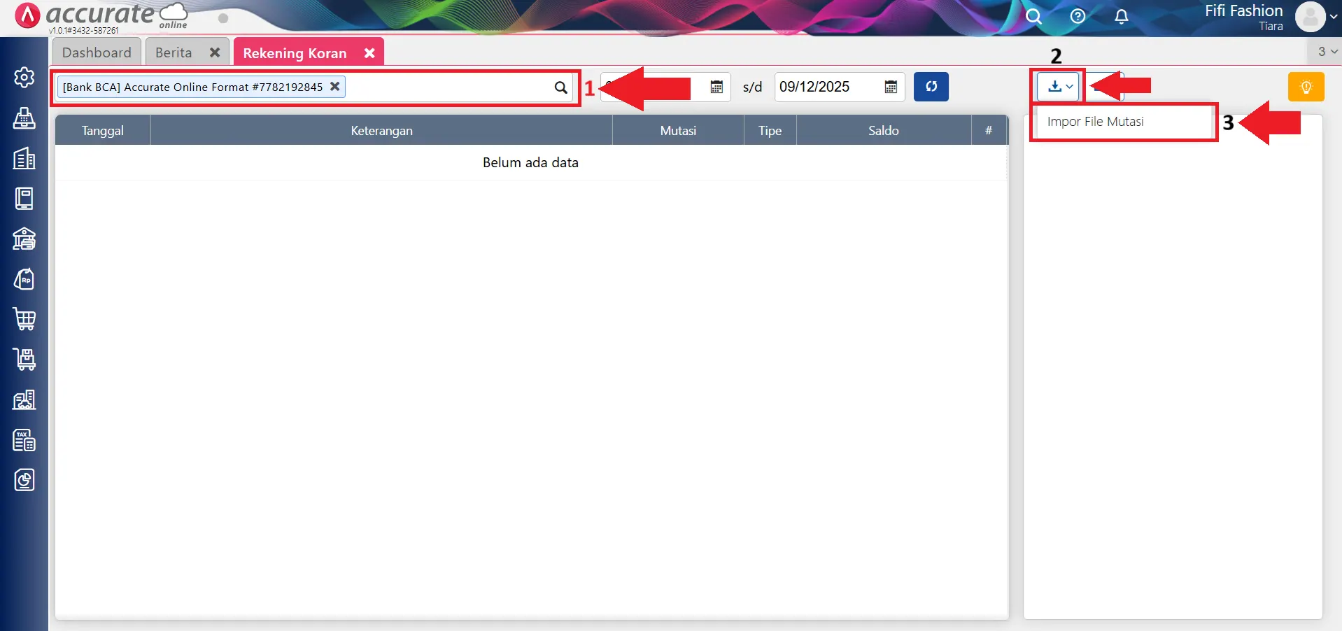 Menggunakan Smartlink e-Banking Format Accurate